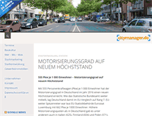 Tablet Screenshot of citymanager.de